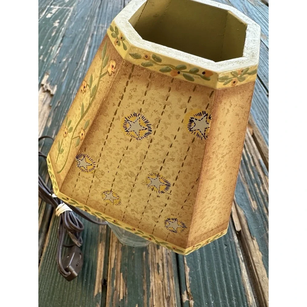 Susan Winget Vintage Decorative Side Table‎ / Desk Jar Lamp Family
